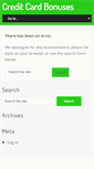 Mobile Screenshot of creditcardbonuses.com